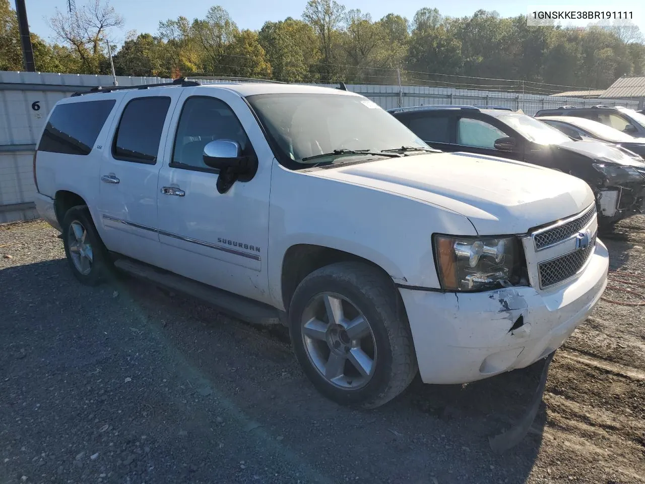 2011 Chevrolet Suburban K1500 Ltz VIN: 1GNSKKE38BR191111 Lot: 75172204