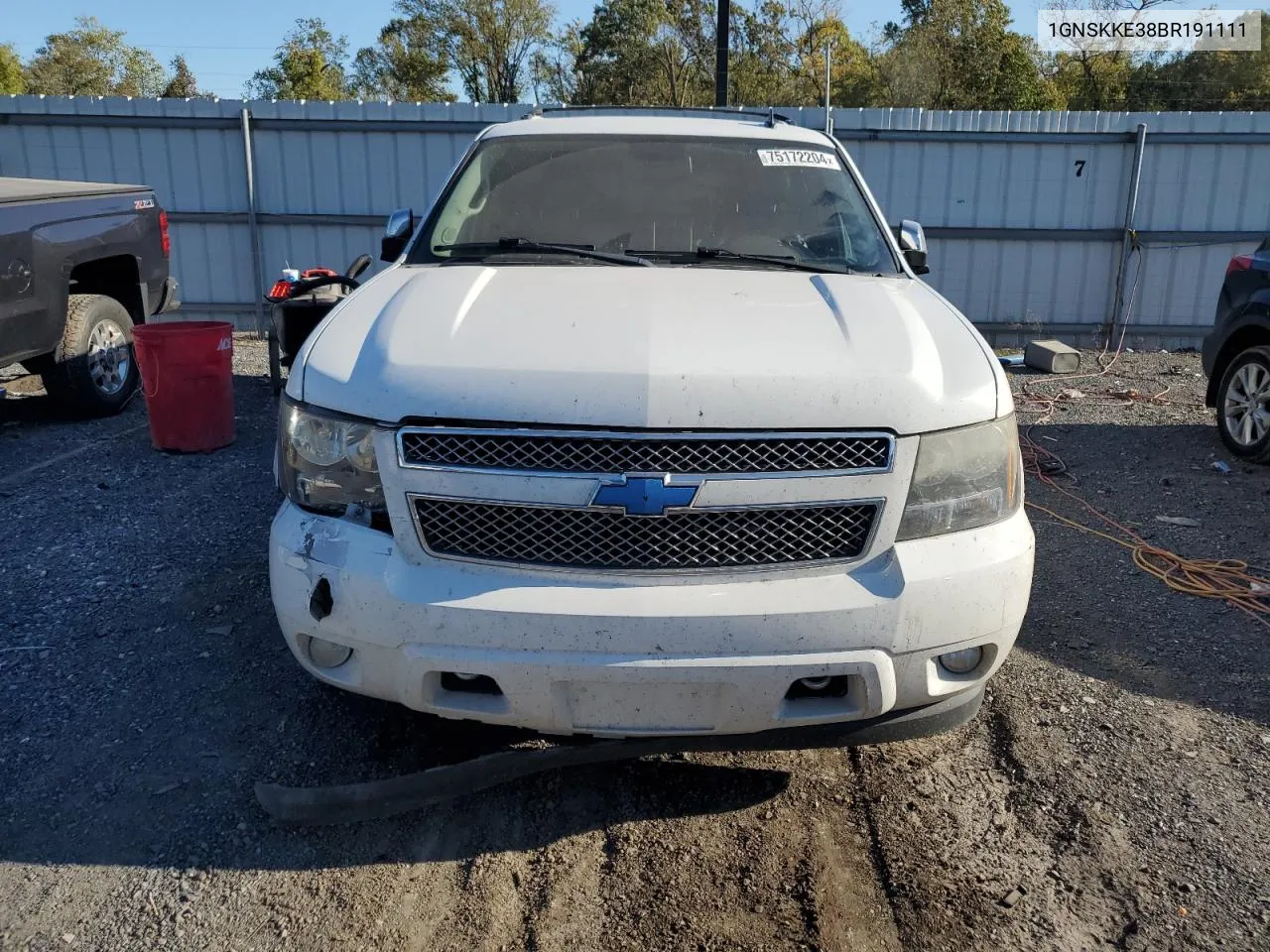 2011 Chevrolet Suburban K1500 Ltz VIN: 1GNSKKE38BR191111 Lot: 75172204