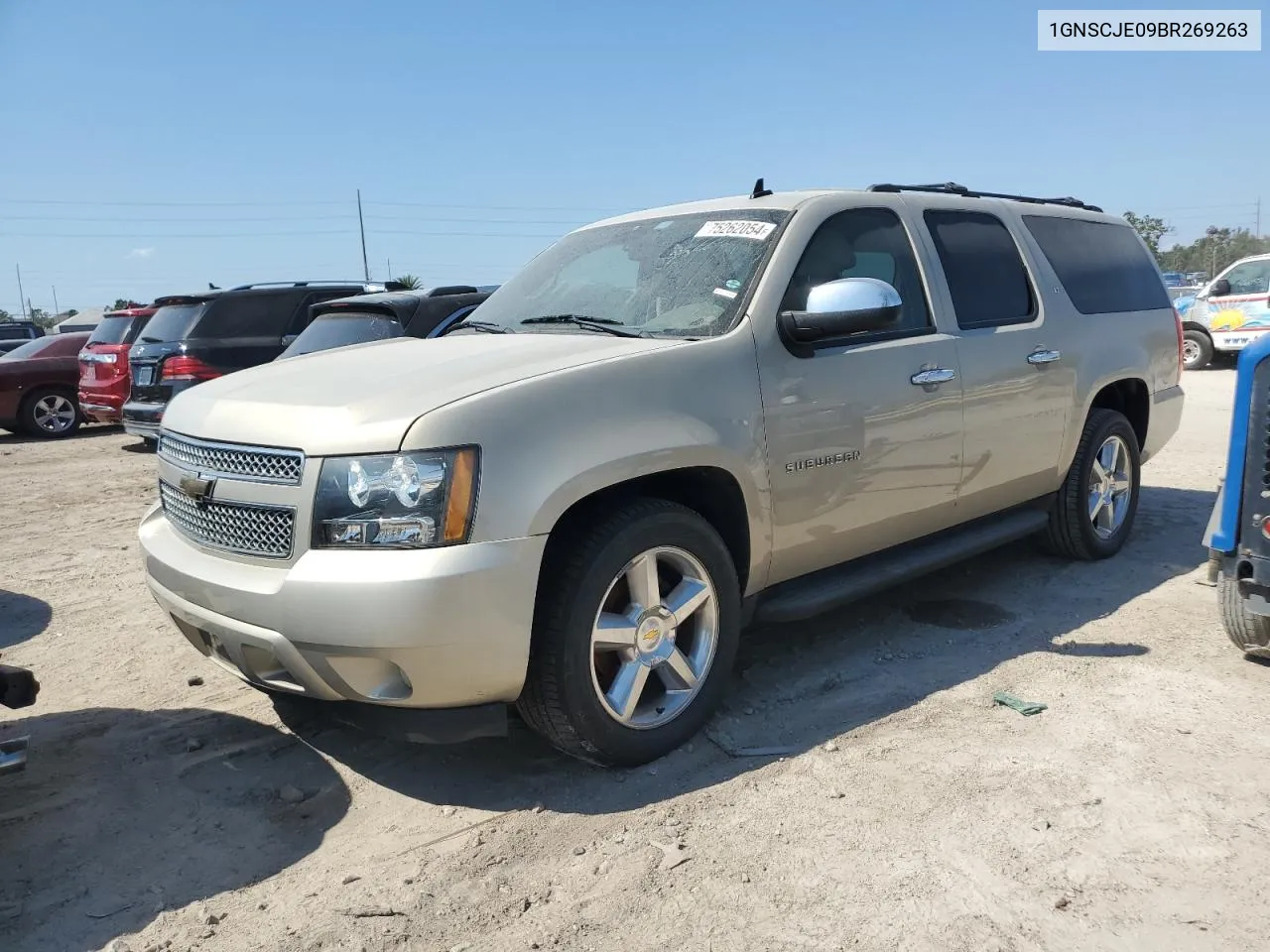 2011 Chevrolet Suburban C1500 Lt VIN: 1GNSCJE09BR269263 Lot: 75262054