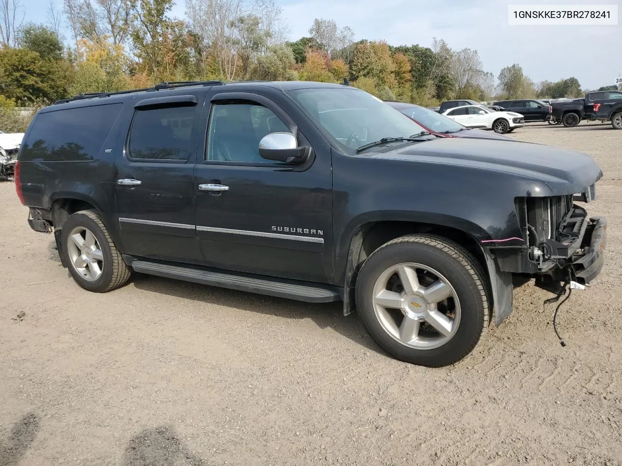 2011 Chevrolet Suburban K1500 Ltz VIN: 1GNSKKE37BR278241 Lot: 75415494