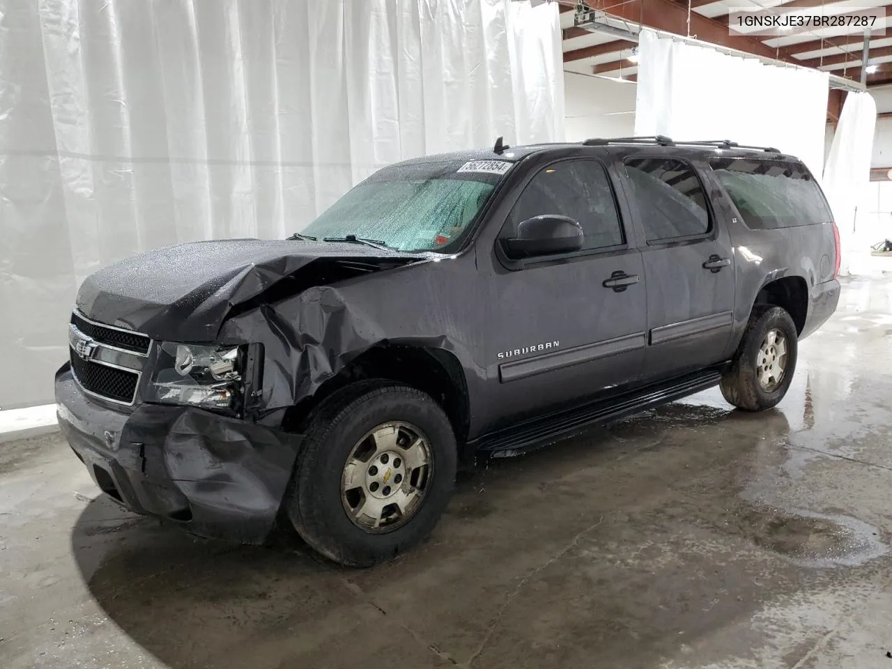 2011 Chevrolet Suburban K1500 Lt VIN: 1GNSKJE37BR287287 Lot: 75744734