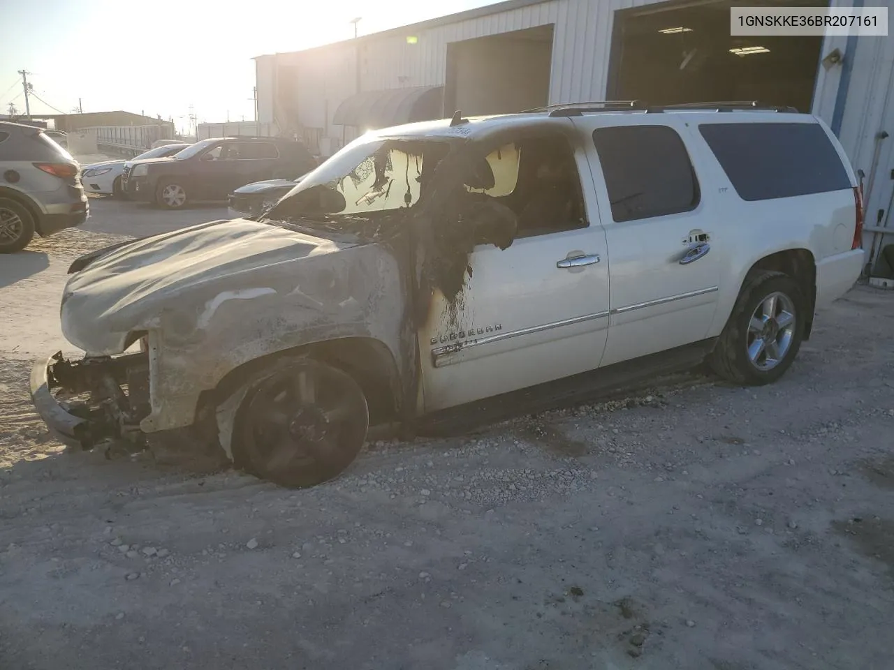 2011 Chevrolet Suburban K1500 Ltz VIN: 1GNSKKE36BR207161 Lot: 76035334