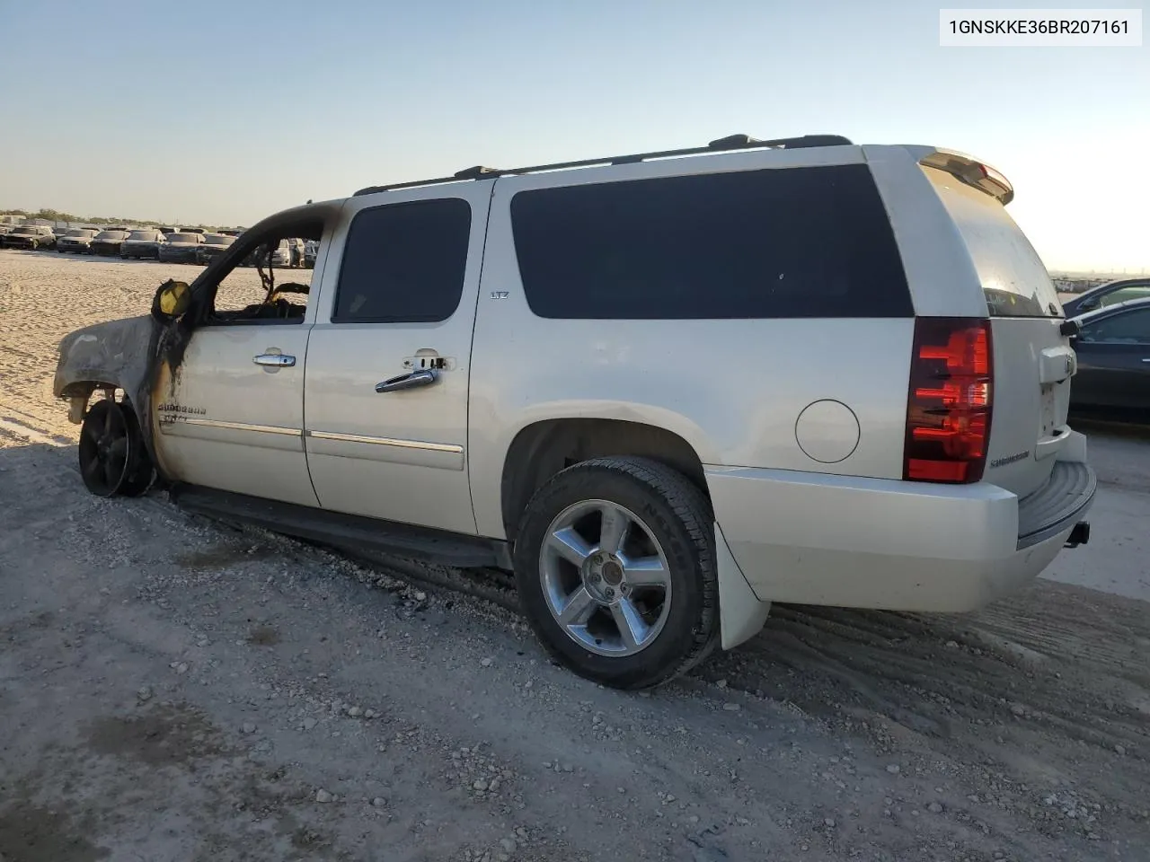 2011 Chevrolet Suburban K1500 Ltz VIN: 1GNSKKE36BR207161 Lot: 76035334