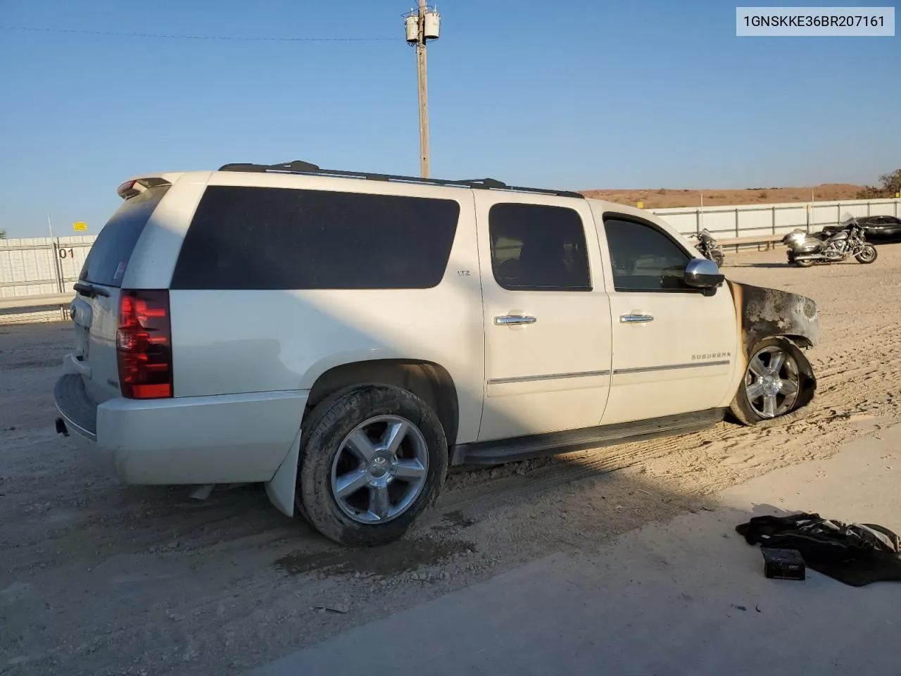 2011 Chevrolet Suburban K1500 Ltz VIN: 1GNSKKE36BR207161 Lot: 76035334