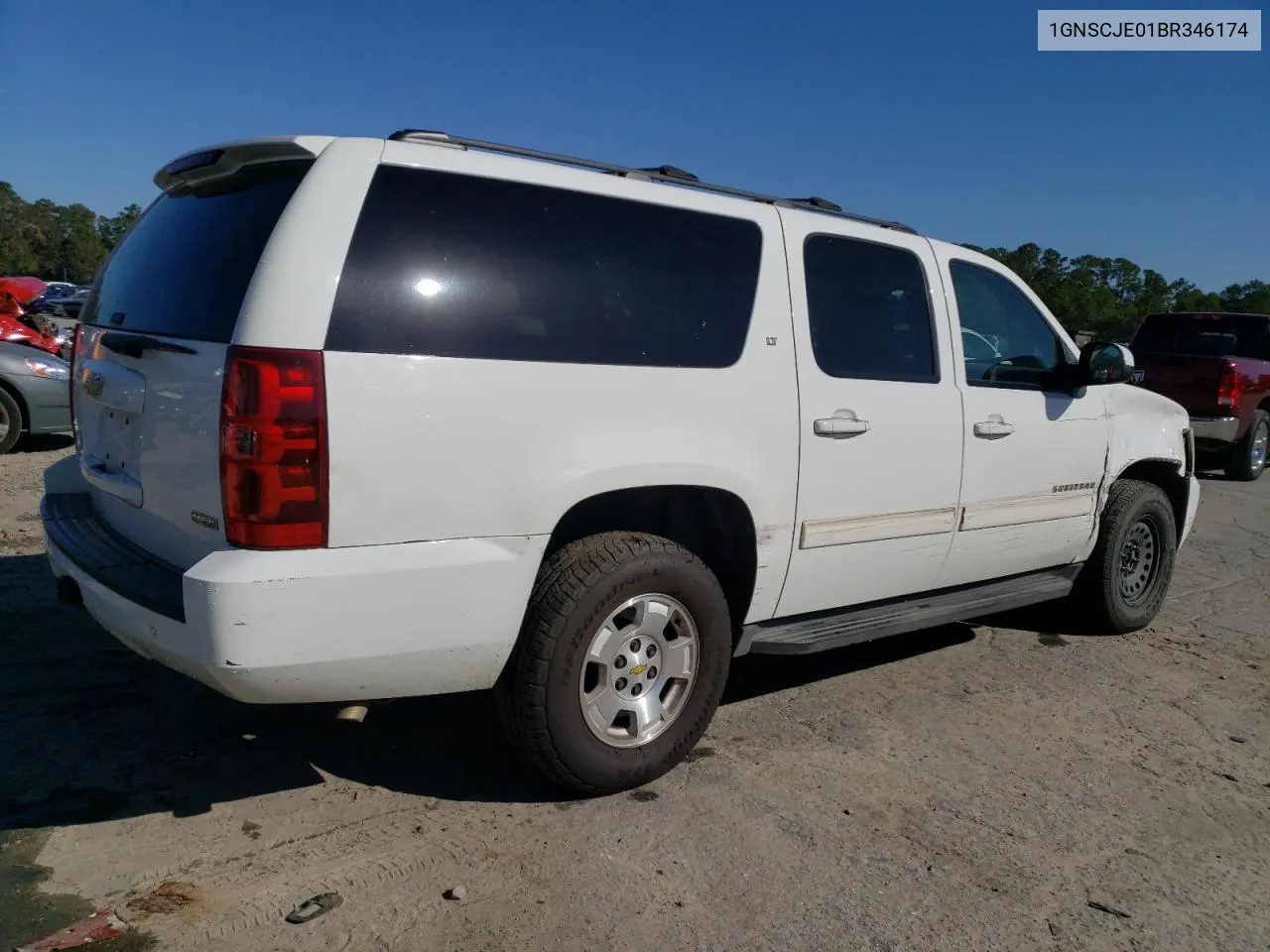 1GNSCJE01BR346174 2011 Chevrolet Suburban C1500 Lt