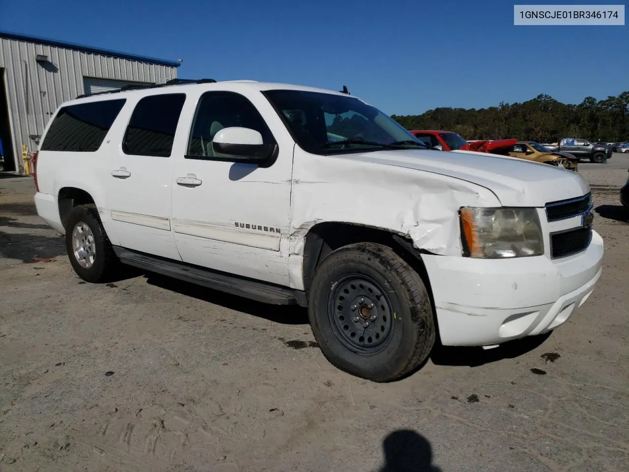 1GNSCJE01BR346174 2011 Chevrolet Suburban C1500 Lt