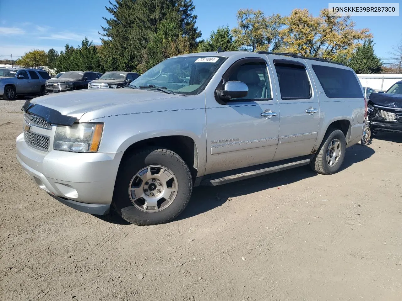 2011 Chevrolet Suburban K1500 Ltz VIN: 1GNSKKE39BR287300 Lot: 77374094