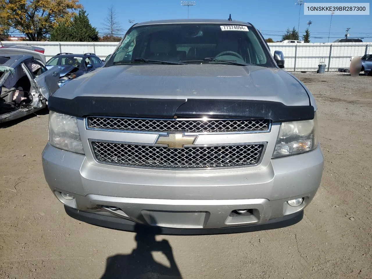 2011 Chevrolet Suburban K1500 Ltz VIN: 1GNSKKE39BR287300 Lot: 77374094