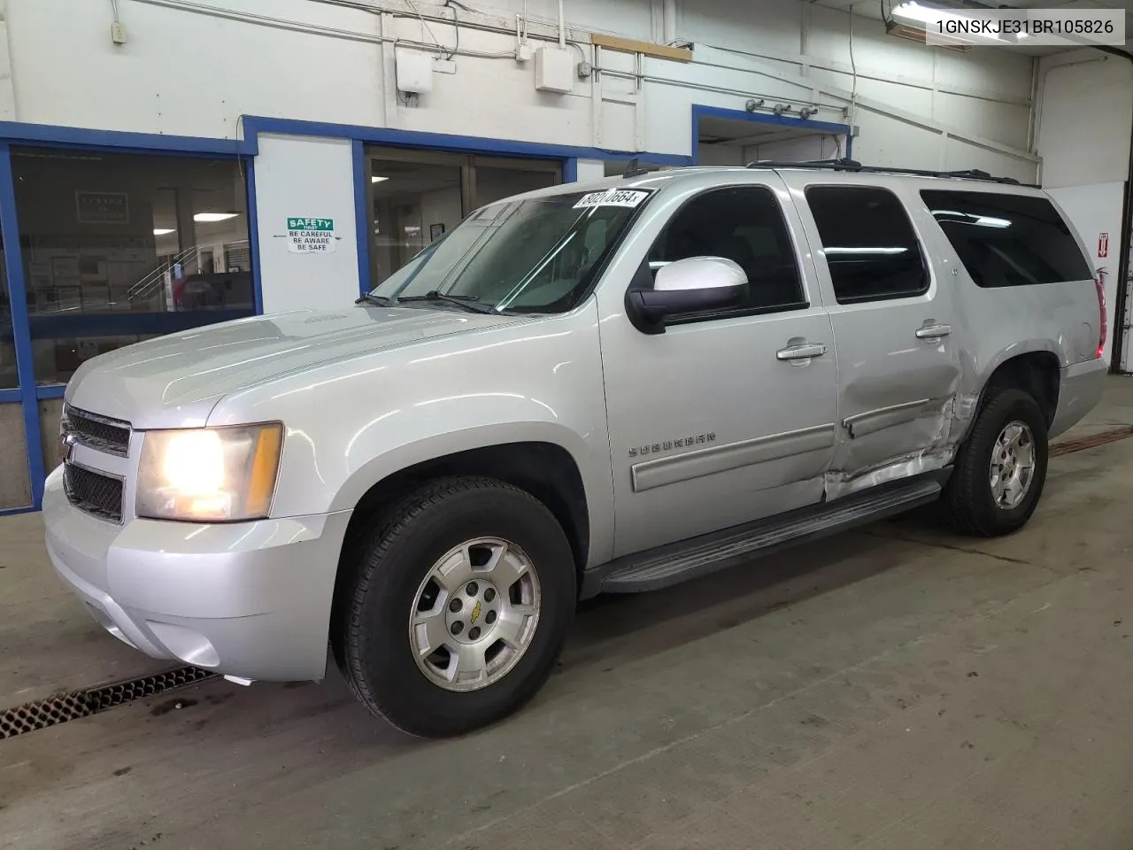 2011 Chevrolet Suburban K1500 Lt VIN: 1GNSKJE31BR105826 Lot: 80260664