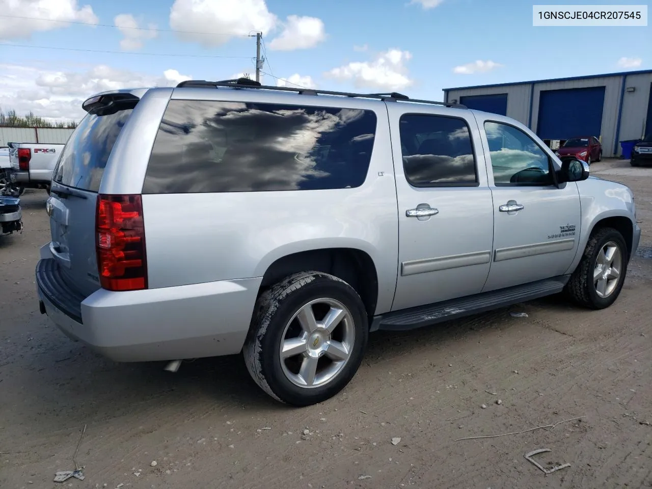 2012 Chevrolet Suburban C1500 Lt VIN: 1GNSCJE04CR207545 Lot: 47782564