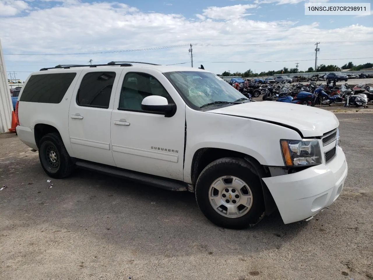 2012 Chevrolet Suburban C1500 Lt VIN: 1GNSCJE07CR298911 Lot: 62129933