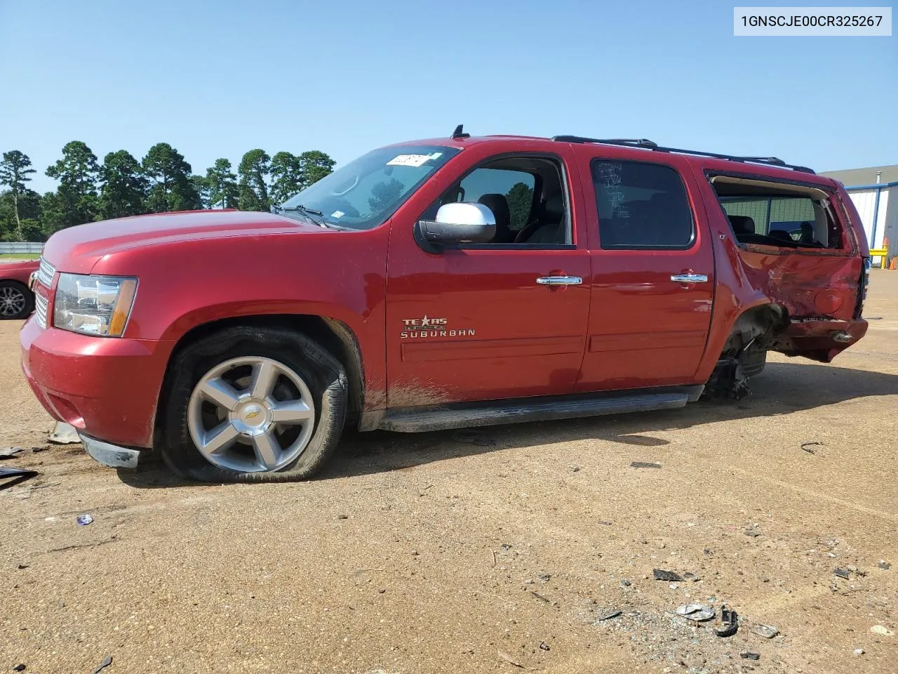 1GNSCJE00CR325267 2012 Chevrolet Suburban C1500 Lt