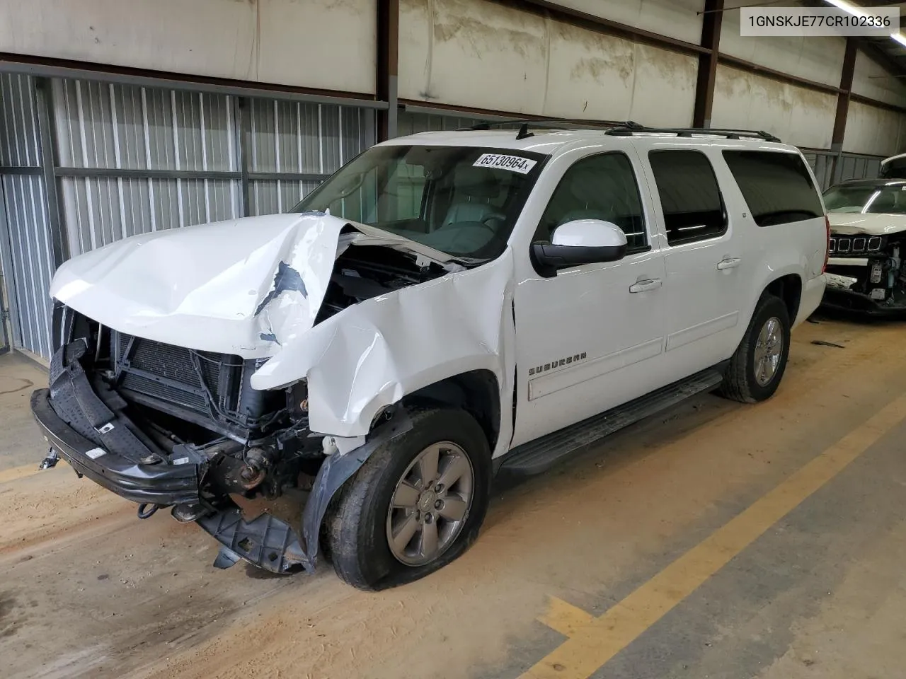 2012 Chevrolet Suburban K1500 Lt VIN: 1GNSKJE77CR102336 Lot: 65130964