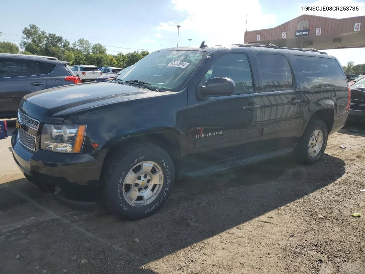 1GNSCJE08CR253735 2012 Chevrolet Suburban C1500 Lt