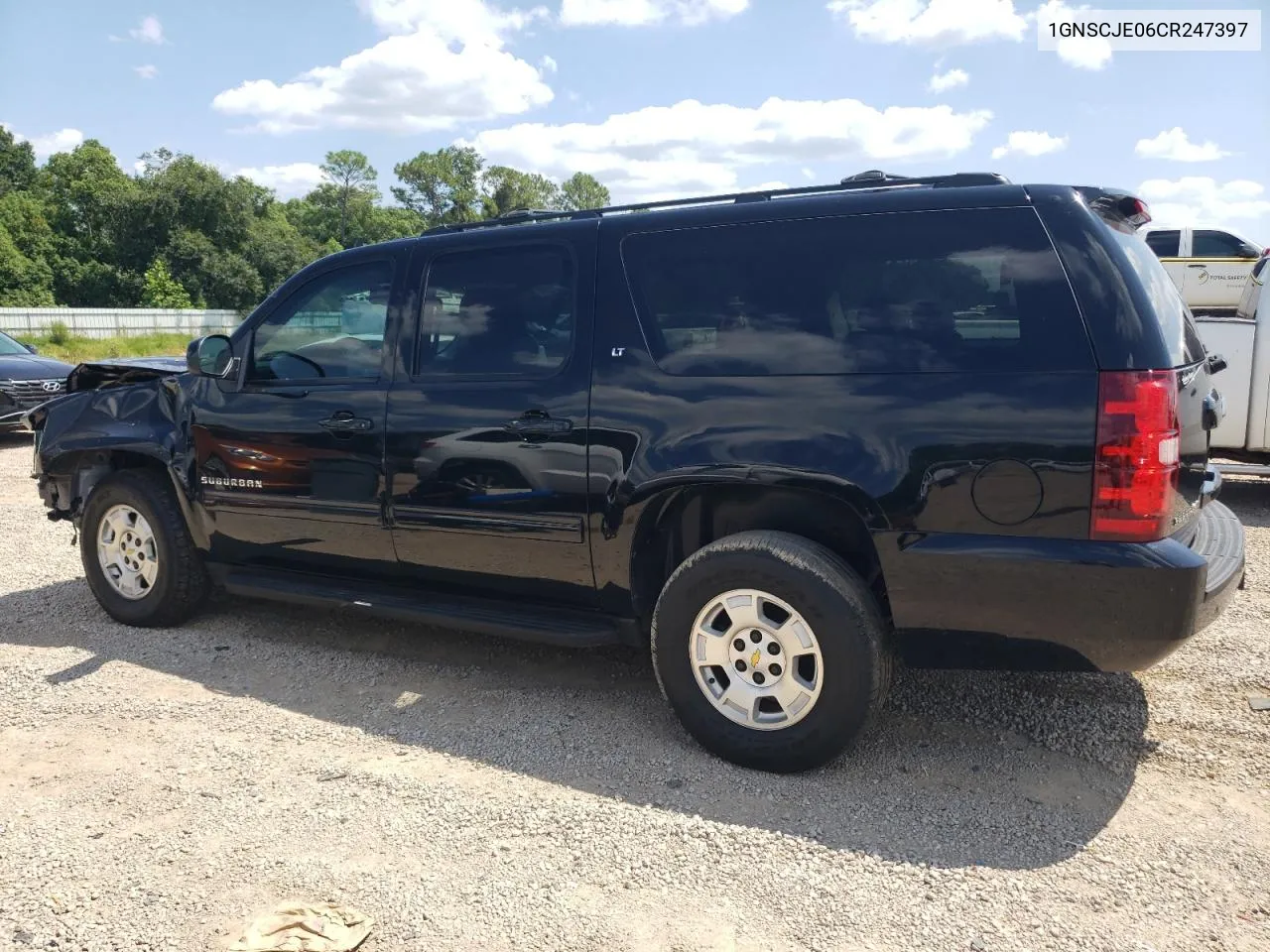 2012 Chevrolet Suburban C1500 Lt VIN: 1GNSCJE06CR247397 Lot: 66904384