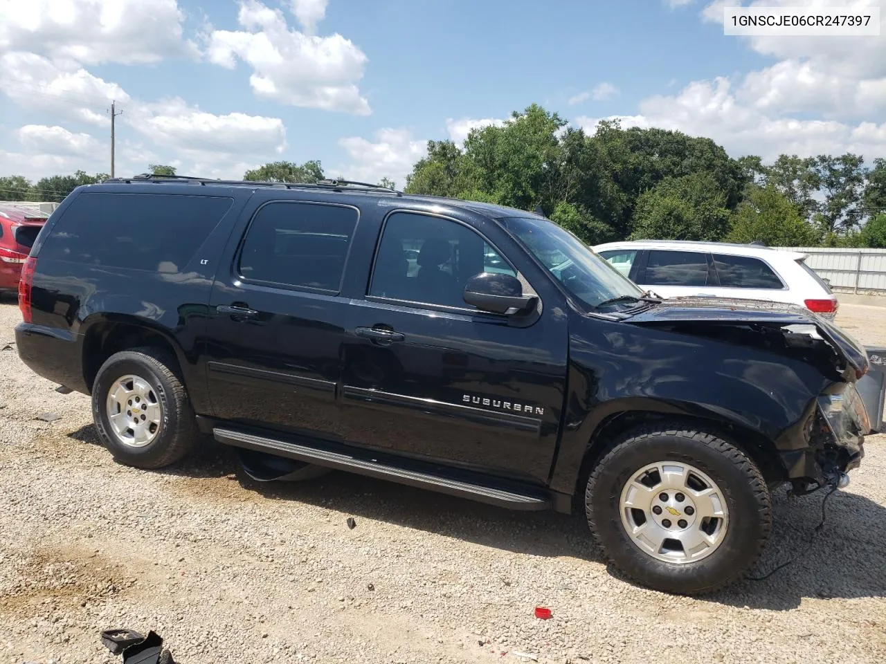 2012 Chevrolet Suburban C1500 Lt VIN: 1GNSCJE06CR247397 Lot: 66904384