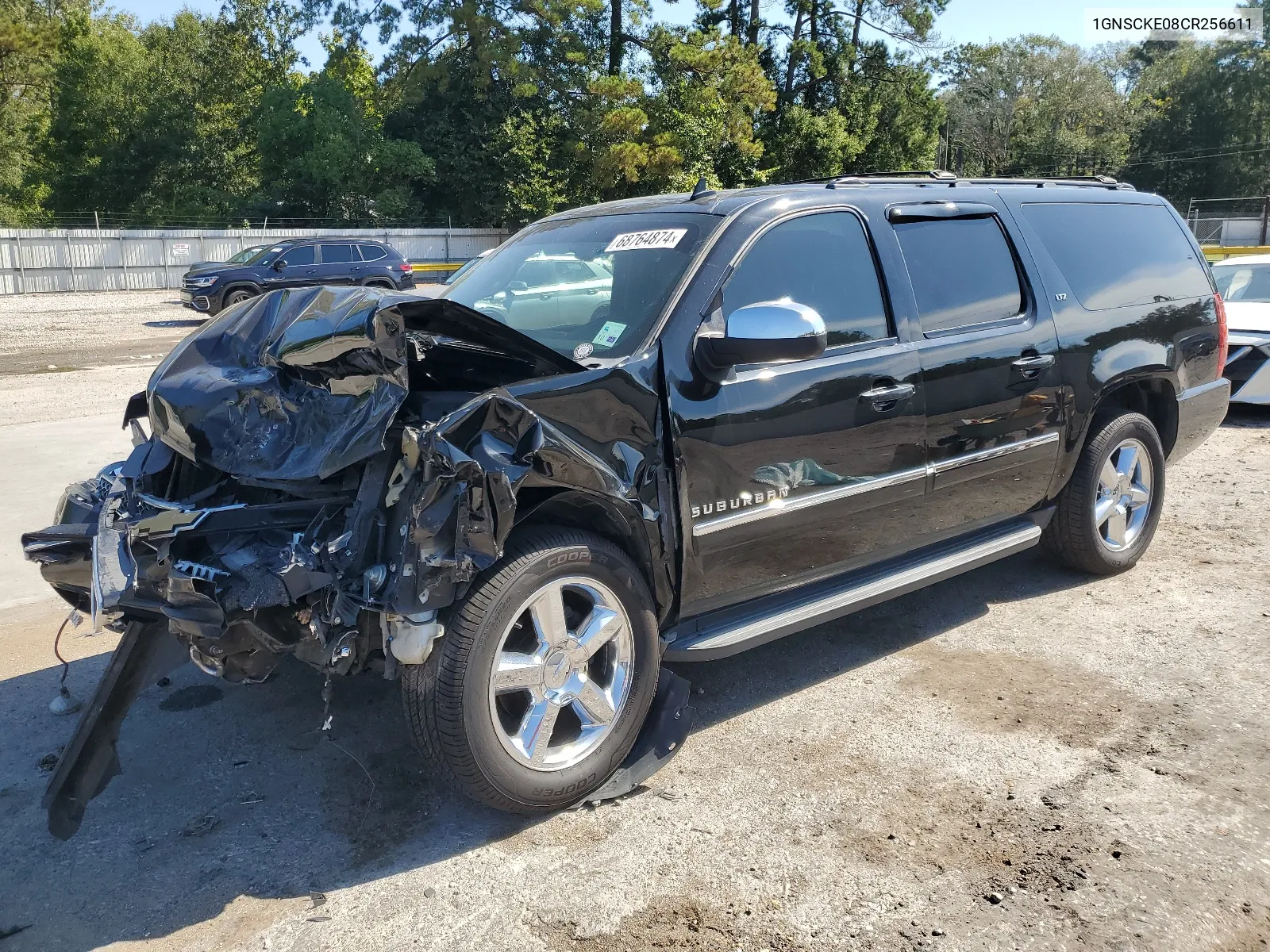 1GNSCKE08CR256611 2012 Chevrolet Suburban C1500 Ltz