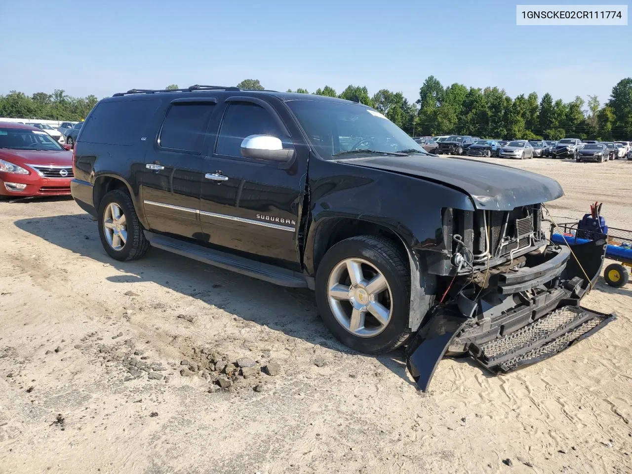 2012 Chevrolet Suburban C1500 Ltz VIN: 1GNSCKE02CR111774 Lot: 68835584