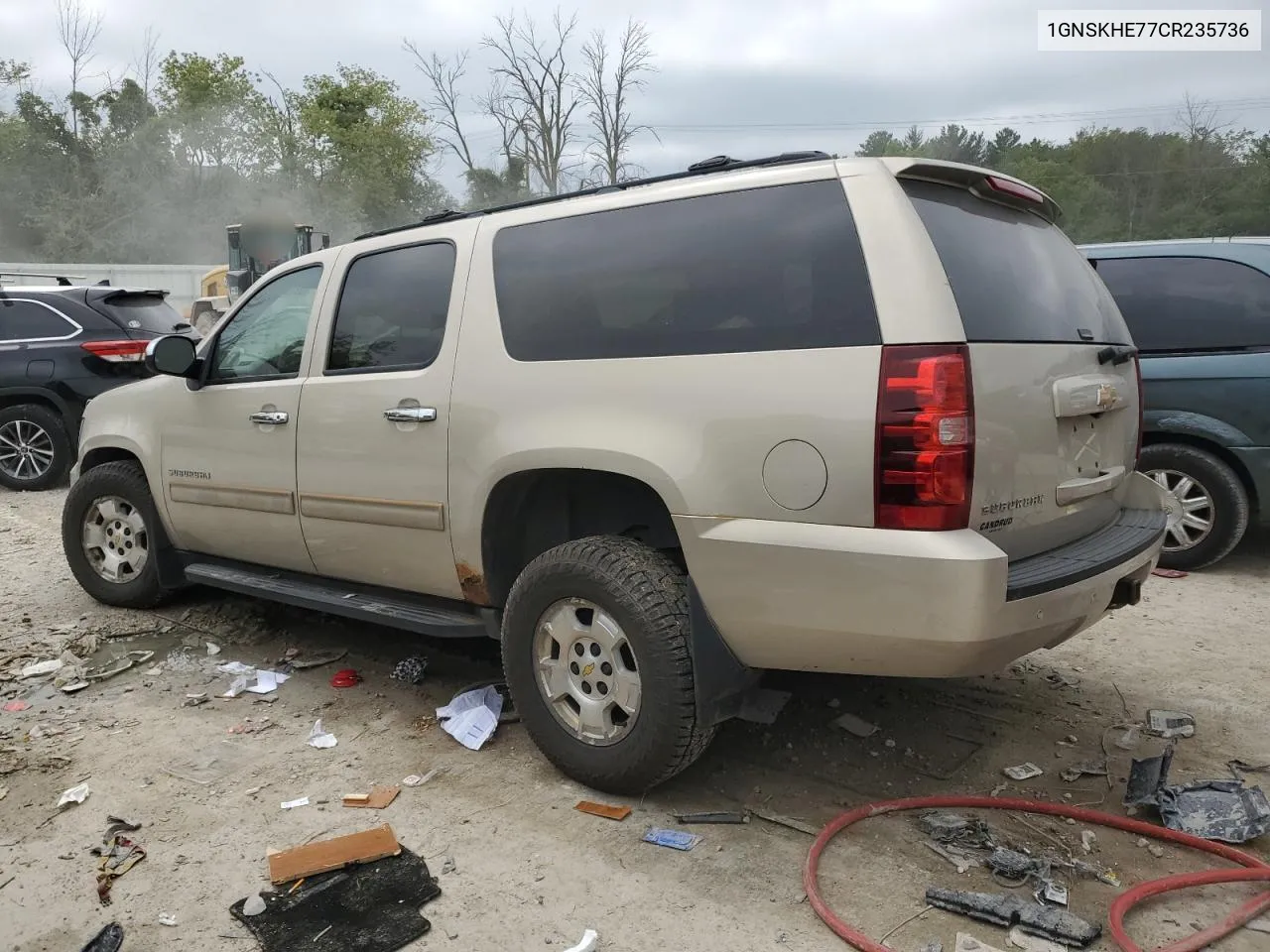 2012 Chevrolet Suburban K1500 Ls VIN: 1GNSKHE77CR235736 Lot: 69155704