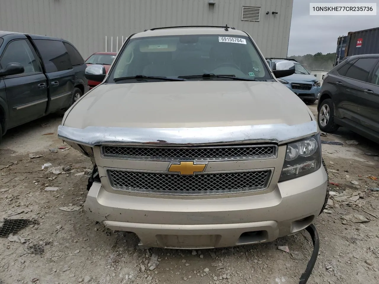 2012 Chevrolet Suburban K1500 Ls VIN: 1GNSKHE77CR235736 Lot: 69155704