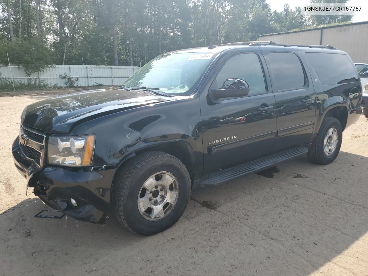 2012 Chevrolet Suburban K1500 Lt VIN: 1GNSKJE77CR167767 Lot: 69171984