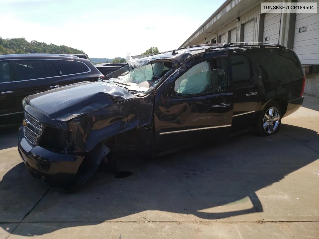 2012 Chevrolet Suburban K1500 Ltz VIN: 1GNSKKE70CR189504 Lot: 69756674