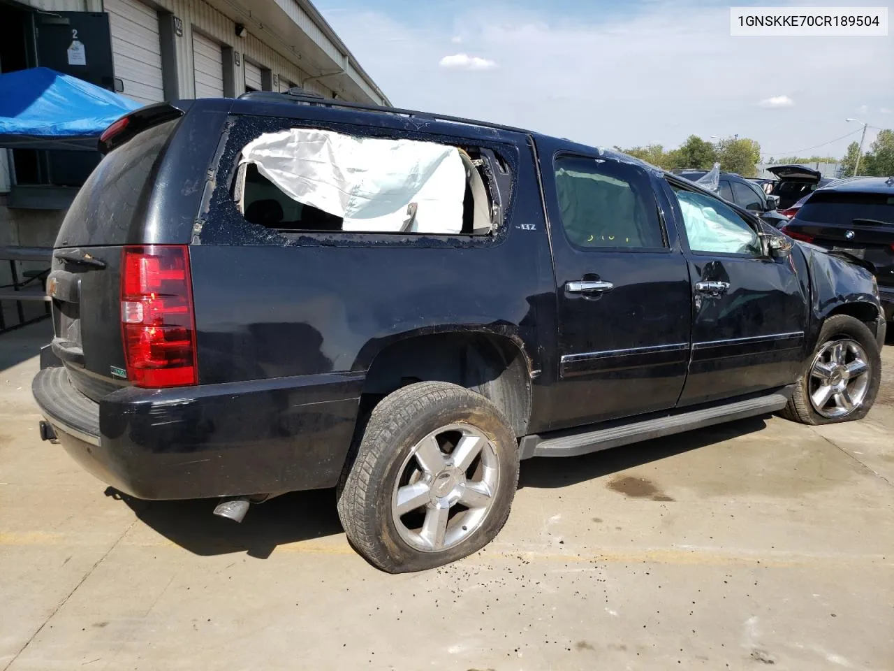 2012 Chevrolet Suburban K1500 Ltz VIN: 1GNSKKE70CR189504 Lot: 69756674