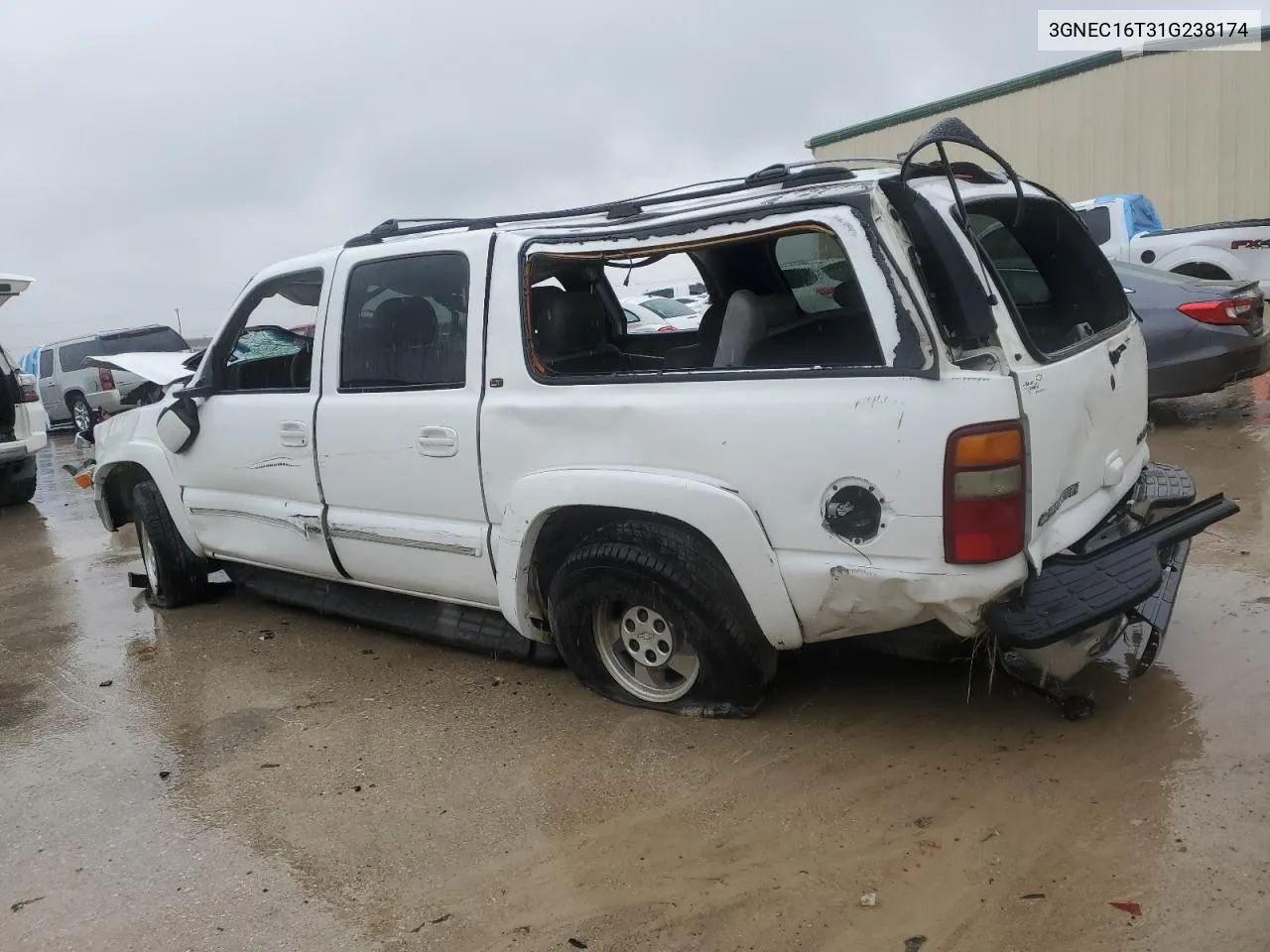 2001 Chevrolet Suburban C1500 VIN: 3GNEC16T31G238174 Lot: 69854724