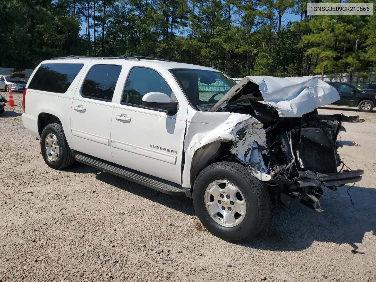 2012 Chevrolet Suburban C1500 Lt VIN: 1GNSCJE09CR210666 Lot: 70677014