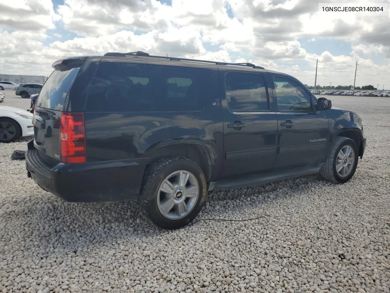 2012 Chevrolet Suburban C1500 Lt VIN: 1GNSCJE08CR140304 Lot: 71265864