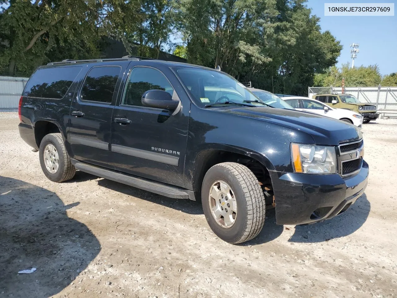 2012 Chevrolet Suburban K1500 Lt VIN: 1GNSKJE73CR297609 Lot: 71305014