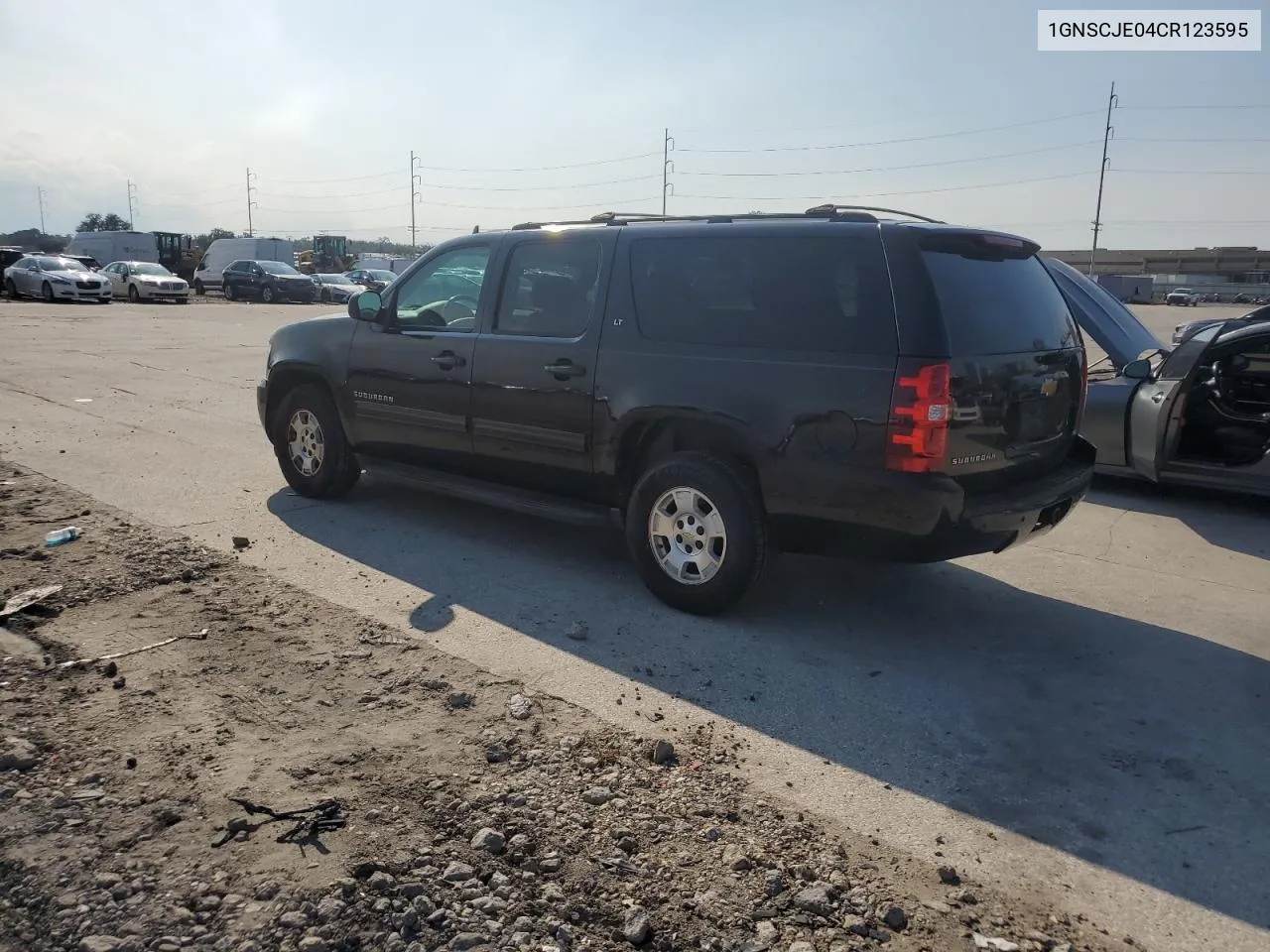 2012 Chevrolet Suburban C1500 Lt VIN: 1GNSCJE04CR123595 Lot: 71873064