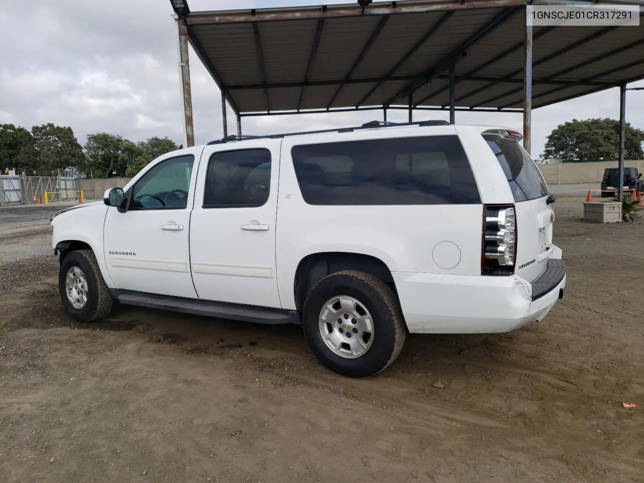 2012 Chevrolet Suburban C1500 Lt VIN: 1GNSCJE01CR317291 Lot: 72185754