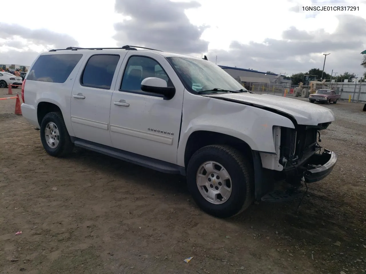 1GNSCJE01CR317291 2012 Chevrolet Suburban C1500 Lt