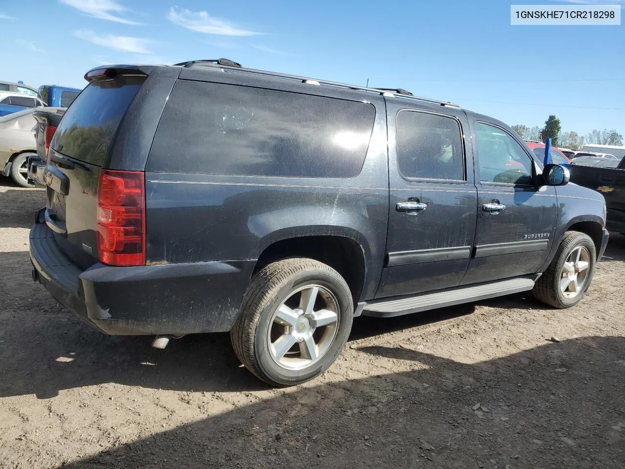 2012 Chevrolet Suburban K1500 Ls VIN: 1GNSKHE71CR218298 Lot: 72367724