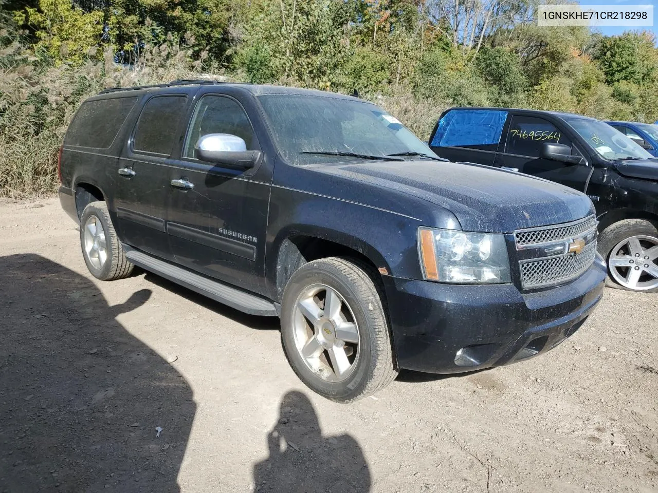 2012 Chevrolet Suburban K1500 Ls VIN: 1GNSKHE71CR218298 Lot: 72367724