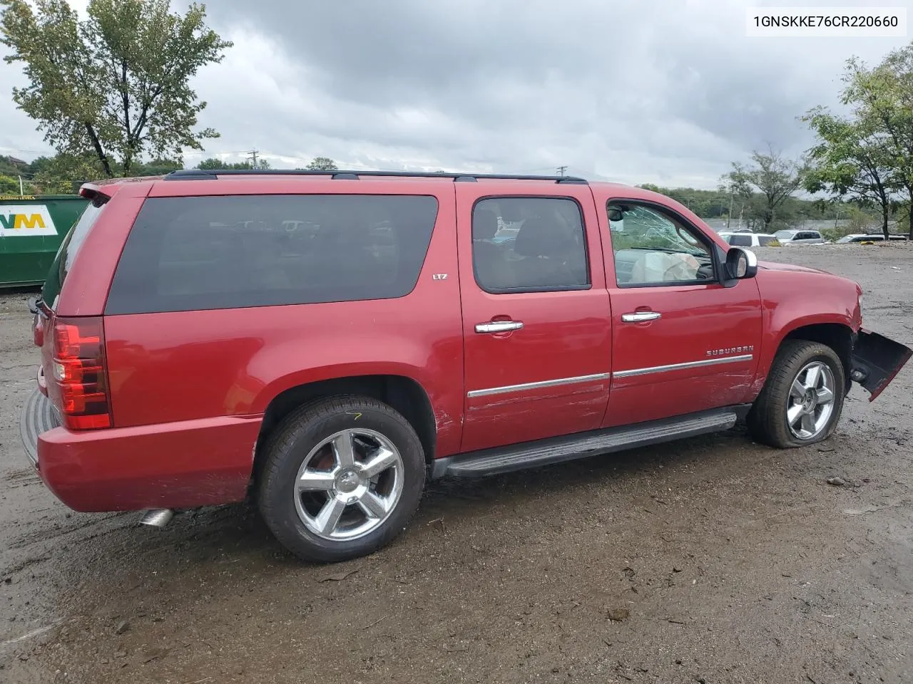 2012 Chevrolet Suburban K1500 Ltz VIN: 1GNSKKE76CR220660 Lot: 73605314