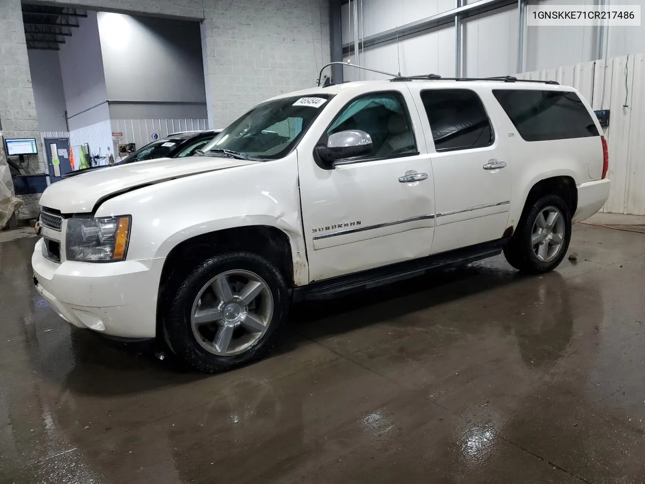 2012 Chevrolet Suburban K1500 Ltz VIN: 1GNSKKE71CR217486 Lot: 74554544