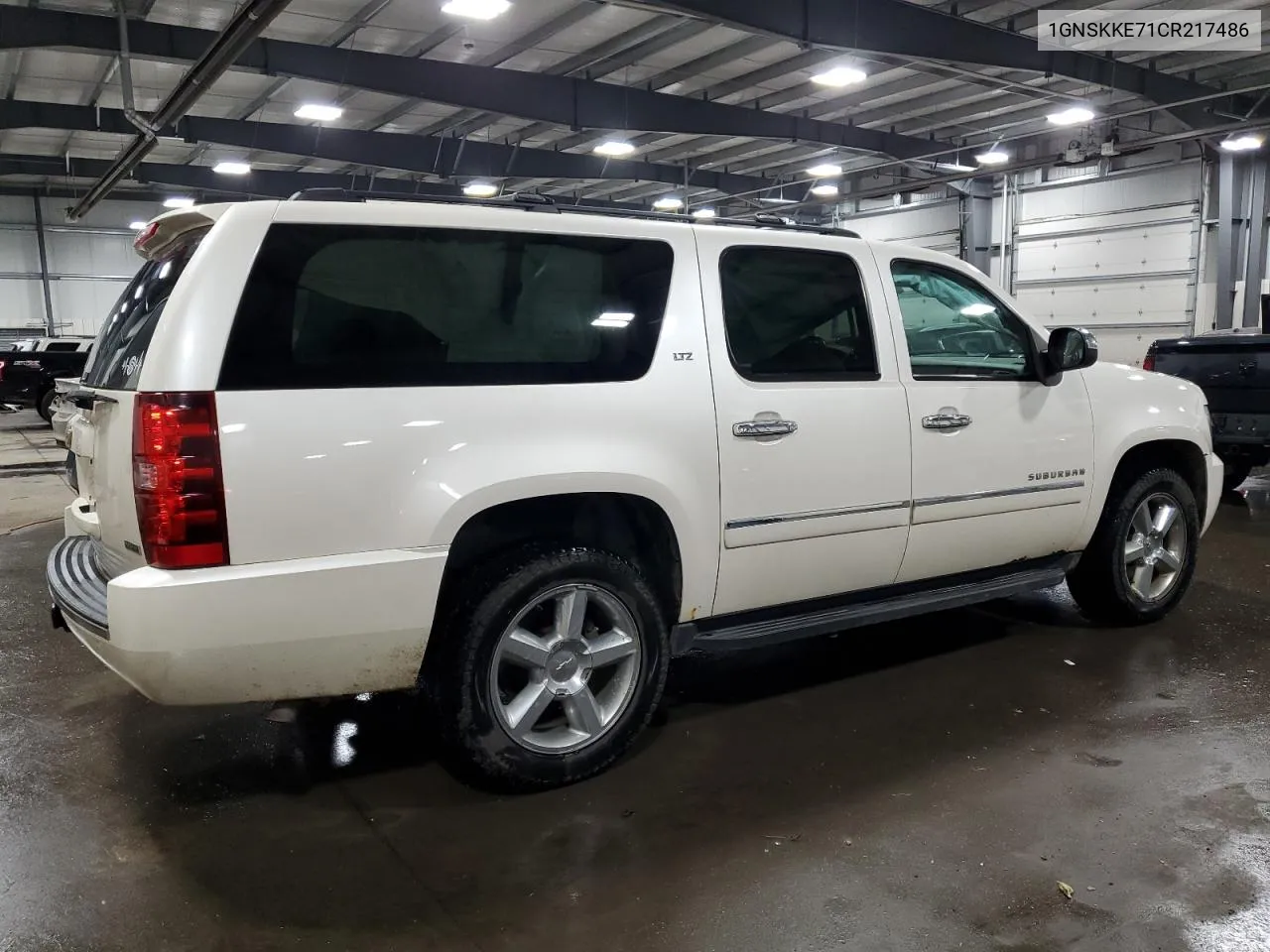 2012 Chevrolet Suburban K1500 Ltz VIN: 1GNSKKE71CR217486 Lot: 74554544