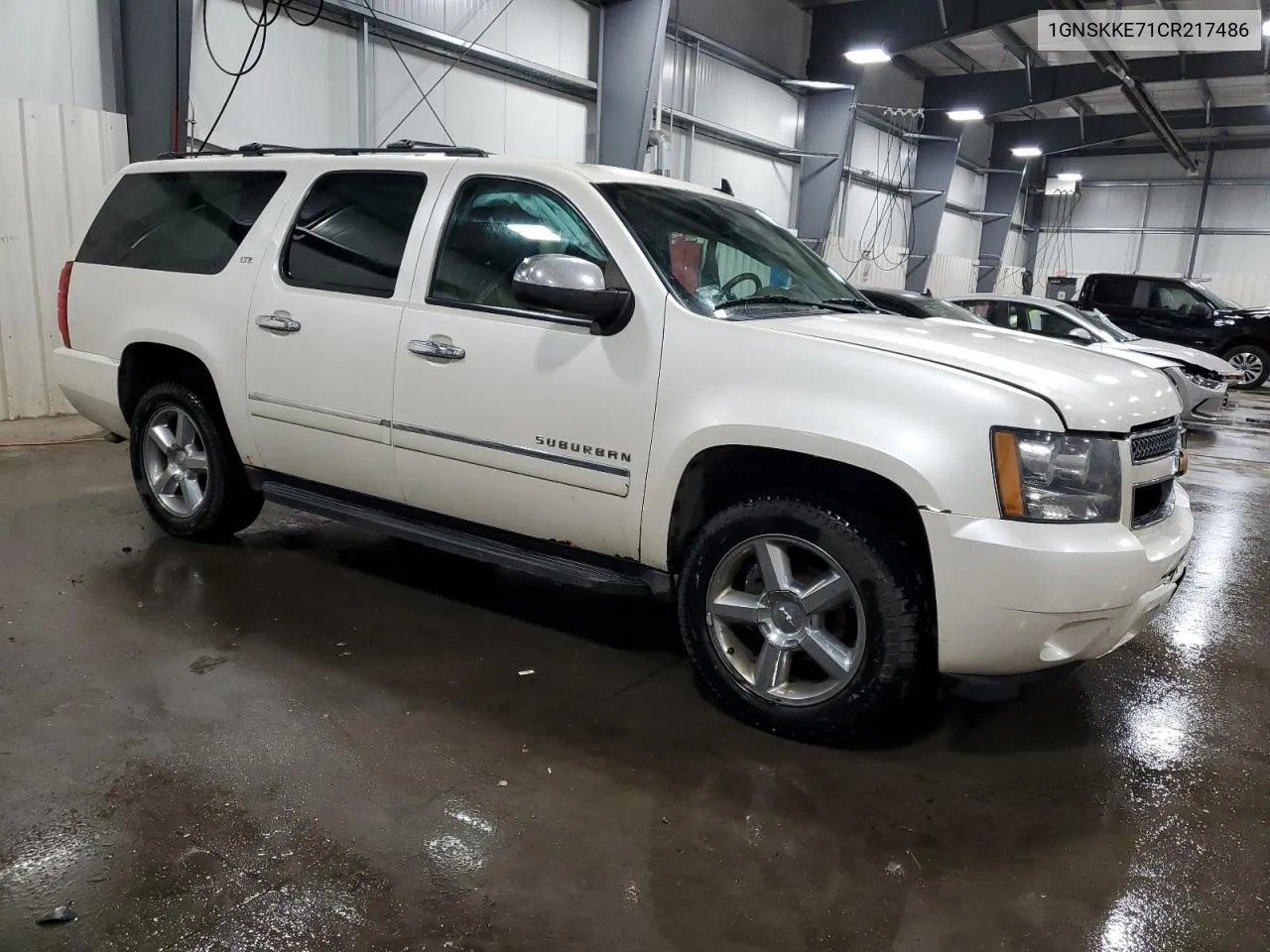 2012 Chevrolet Suburban K1500 Ltz VIN: 1GNSKKE71CR217486 Lot: 74554544