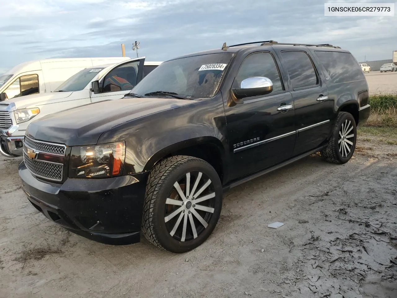 2012 Chevrolet Suburban C1500 Ltz VIN: 1GNSCKE06CR279773 Lot: 75028334