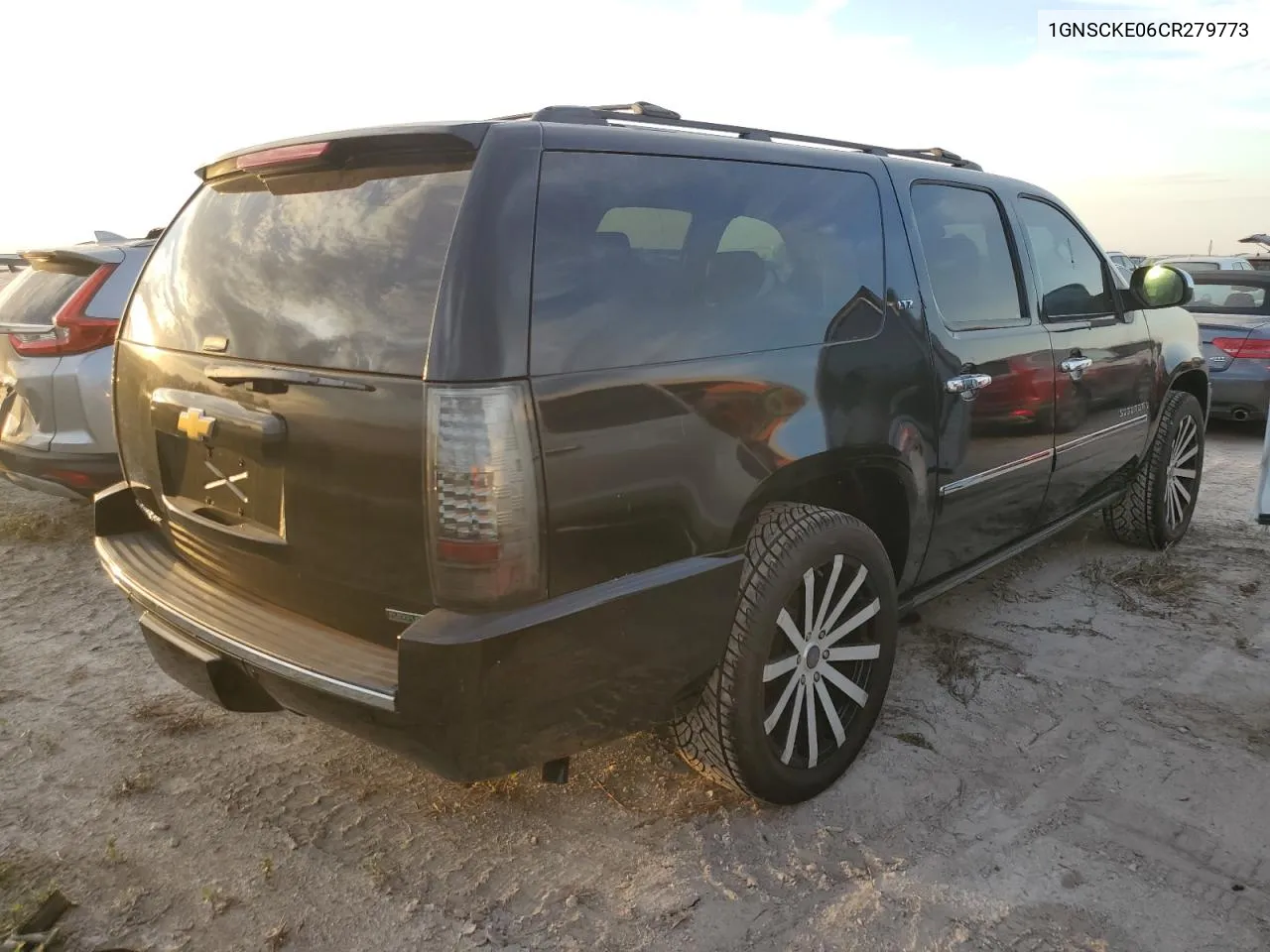 2012 Chevrolet Suburban C1500 Ltz VIN: 1GNSCKE06CR279773 Lot: 75028334