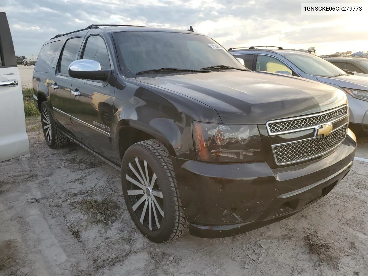 2012 Chevrolet Suburban C1500 Ltz VIN: 1GNSCKE06CR279773 Lot: 75028334