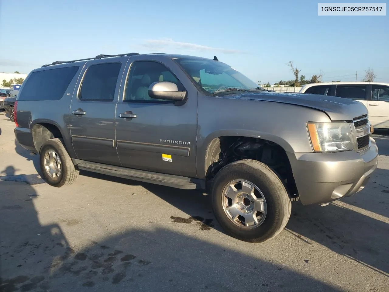 1GNSCJE05CR257547 2012 Chevrolet Suburban C1500 Lt