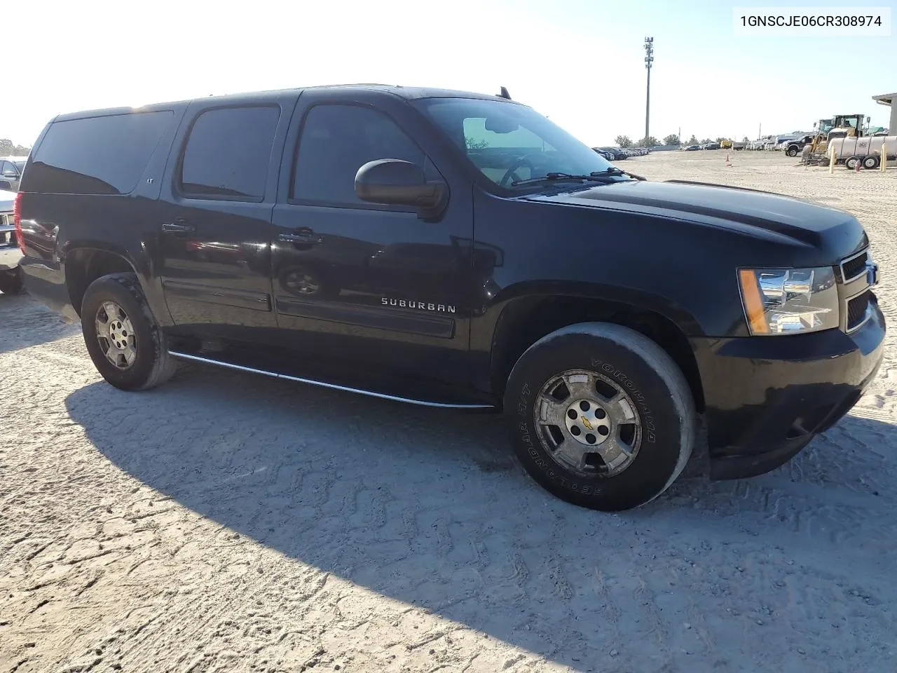 2012 Chevrolet Suburban C1500 Lt VIN: 1GNSCJE06CR308974 Lot: 77503404