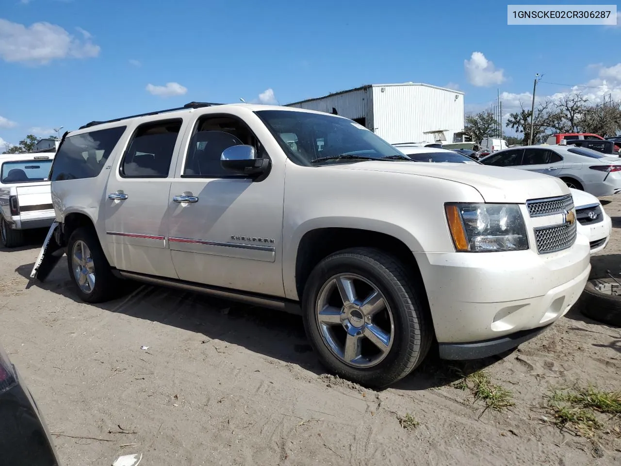 2012 Chevrolet Suburban C1500 Ltz VIN: 1GNSCKE02CR306287 Lot: 78310254