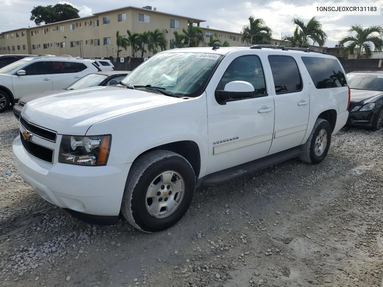 2012 Chevrolet Suburban C1500 Lt VIN: 1GNSCJE0XCR131183 Lot: 78451404