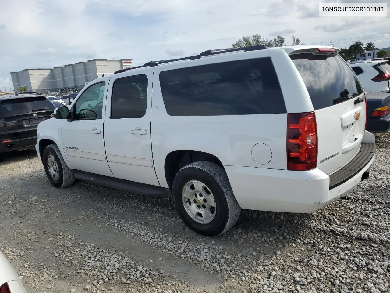 1GNSCJE0XCR131183 2012 Chevrolet Suburban C1500 Lt