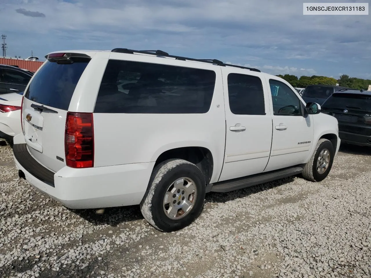 2012 Chevrolet Suburban C1500 Lt VIN: 1GNSCJE0XCR131183 Lot: 78451404