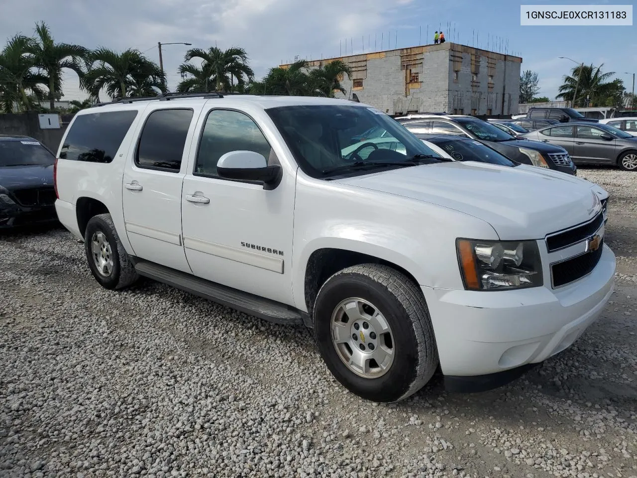 2012 Chevrolet Suburban C1500 Lt VIN: 1GNSCJE0XCR131183 Lot: 78451404